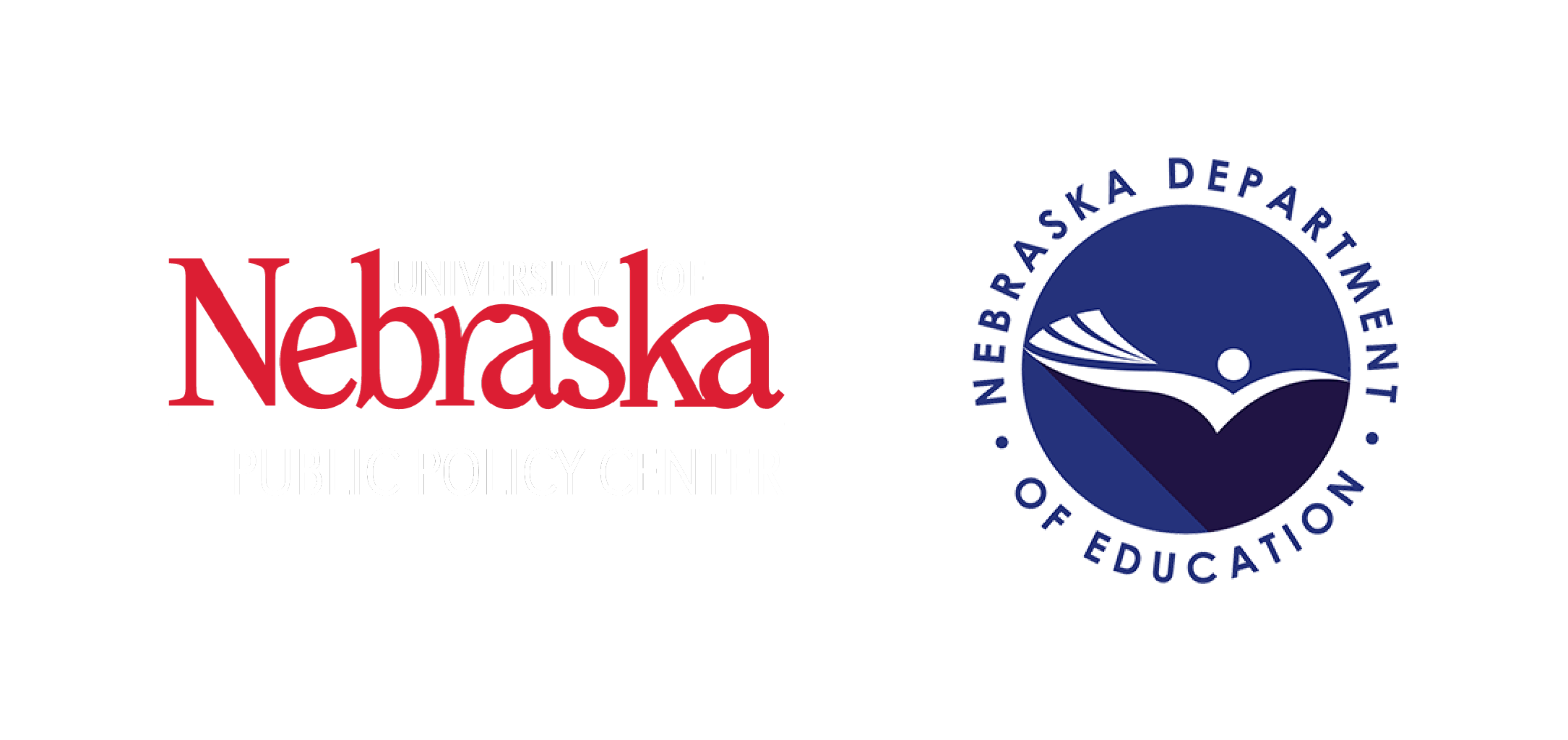 Public Policy Center and Nebraska Department of Education Logos